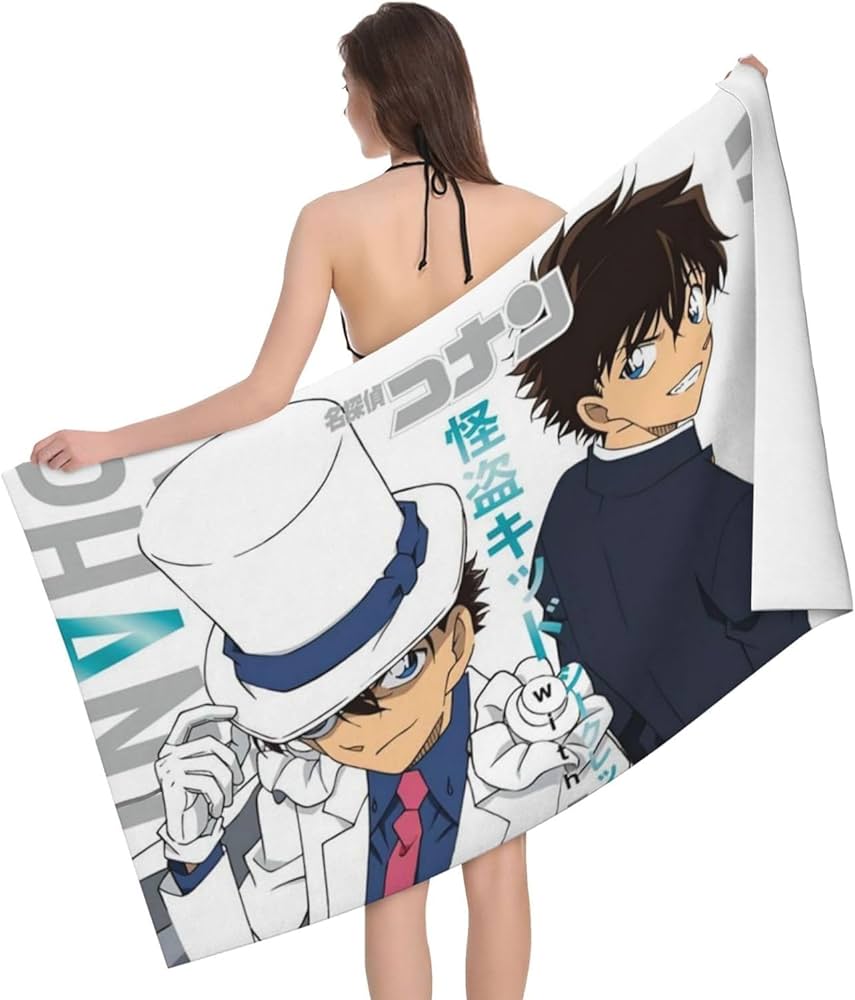 怪盗キッド タオル Amazon｜怪盗キッド1 マイクロファイバー バスタオル 大判